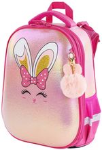 Ранец BRAUBERG SHINY, 2 отделения, "Honey bunny", 36х28х14 см, 270695