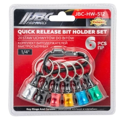 Битодержатели, набор 6пр., 1/4'' JBC JBC-HW-S12