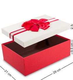 Packing Symphony WF-20/3-B Коробка «Прямоугольник» цв.красн./бел.