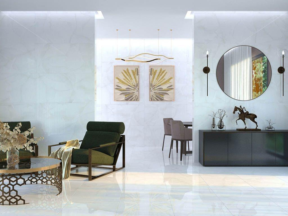 AGL Tiles Arctic Ice White 60x120