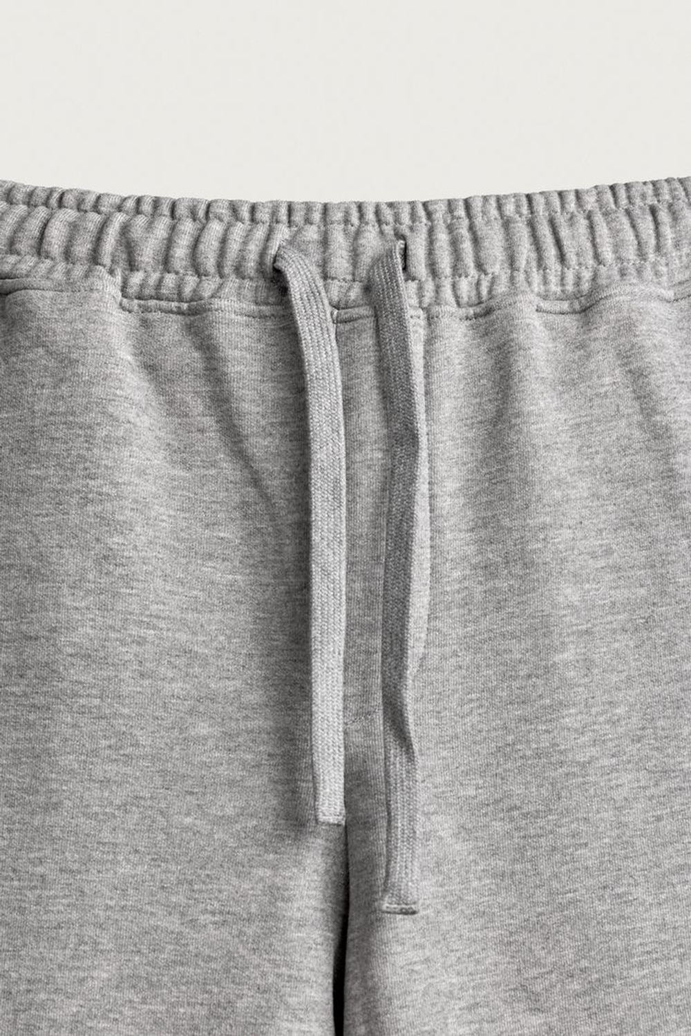 ZARA БАЗОВЫЕ СПОРТИВНЫЕ БРЮКИ LOOSE FIT, СЕРЫЙ МЕЛАНЖ