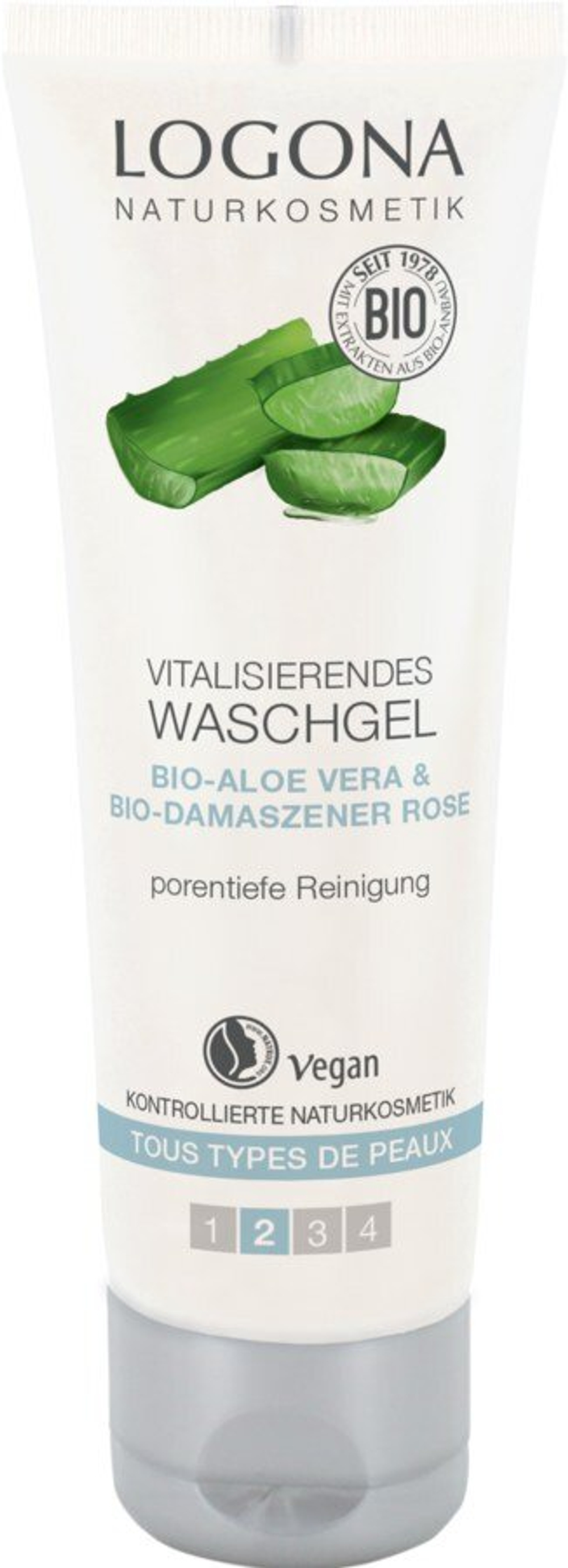 Гель для умывания Vitalizing Logona, 100 мл