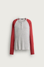 ФУТБОЛКА SLIM FIT КОЛОР-БЛОК — ZARA