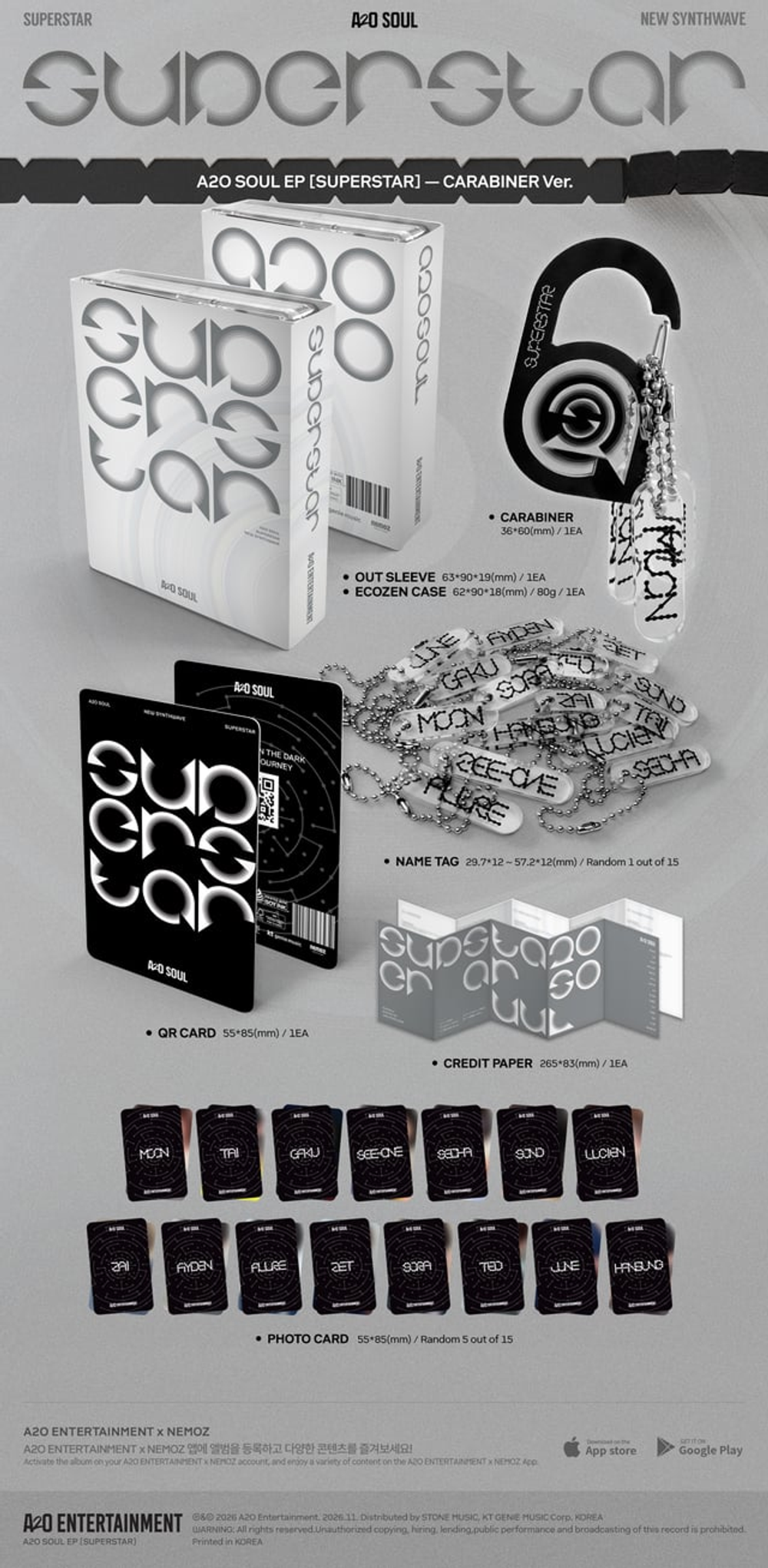 [Альбом] A2O SOUL - SUPERSTAR (CARABINER Ver.)