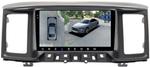 Магнитола для Nissan Pathfinder R52 2014-2017 (поддержка Bose, рамка тип 2) - FarCar BX9-360-9678F2 монитор 9.5" 2K QLED на Android 13, Быстрая, CarPlay, 4G SIM-слот, 4 камеры в комплекте