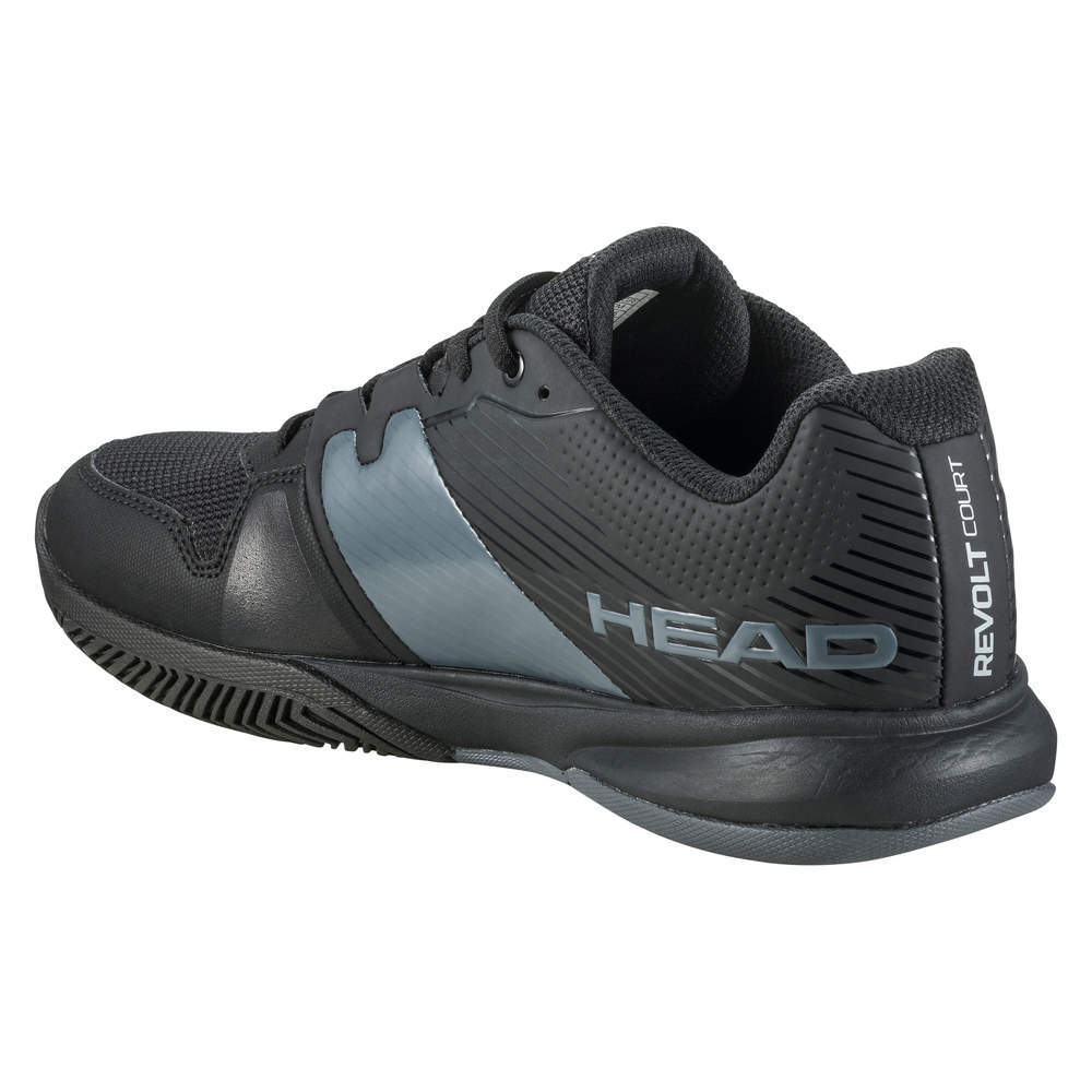 Мужские кроссовки теннисные Head Revolt Court Men - black/grey