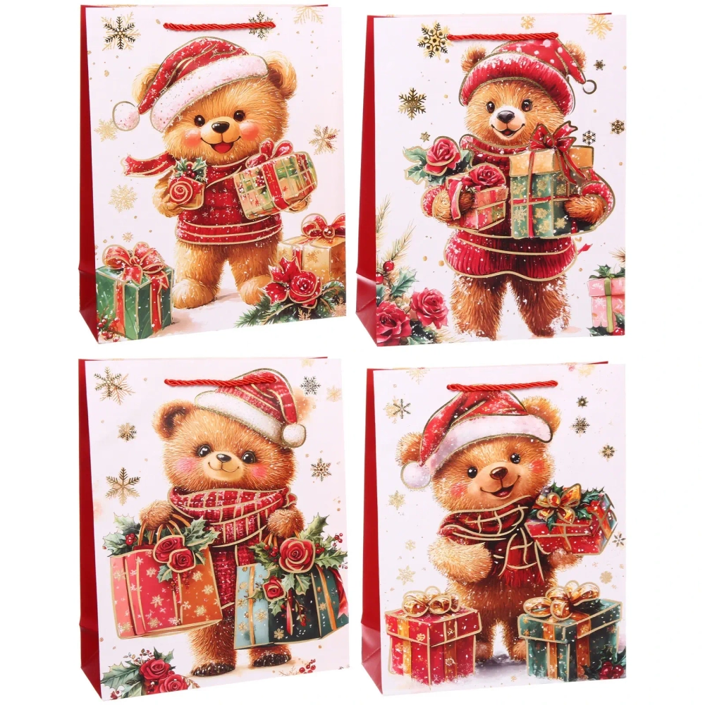 Пакет подарочный «Honey Bear» 26*32*10 см, микс