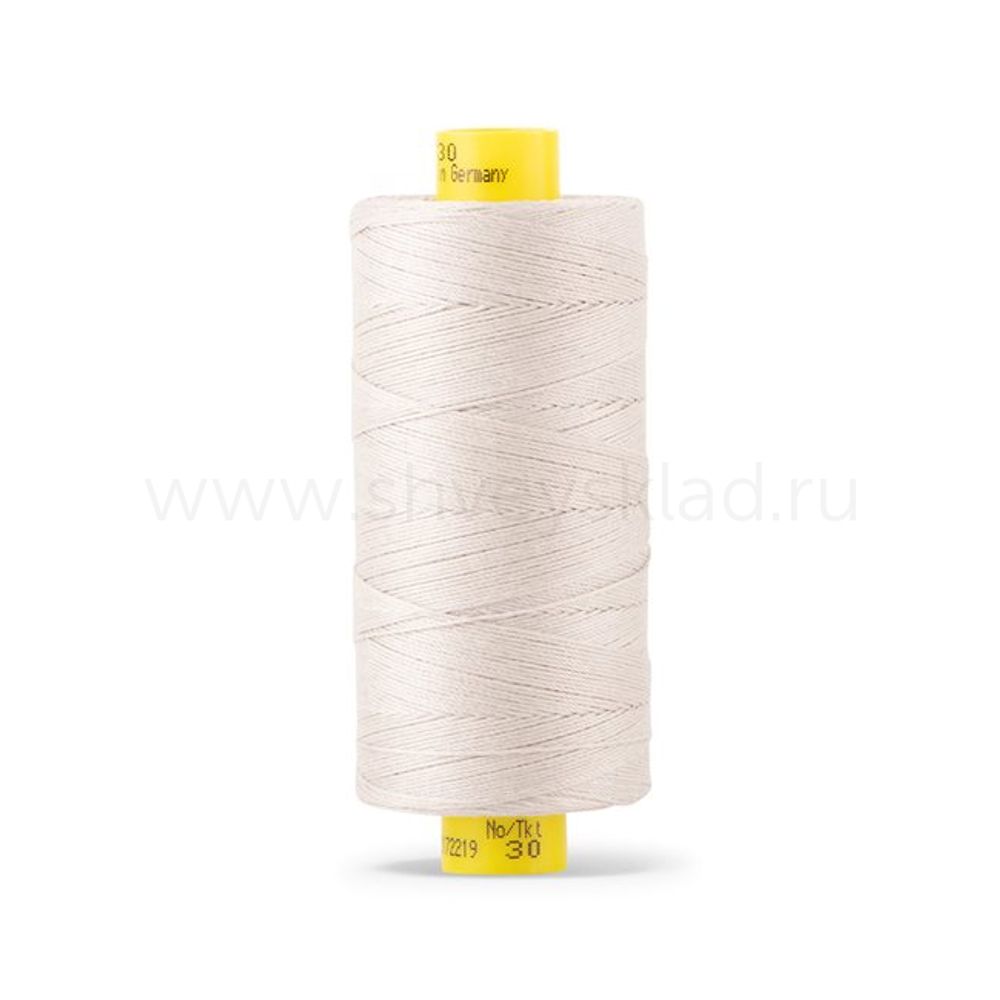 Нитка Gutermann Mara 30 (300 метров), 1 кат., для отстрочки | 299 св.серо-бежевый