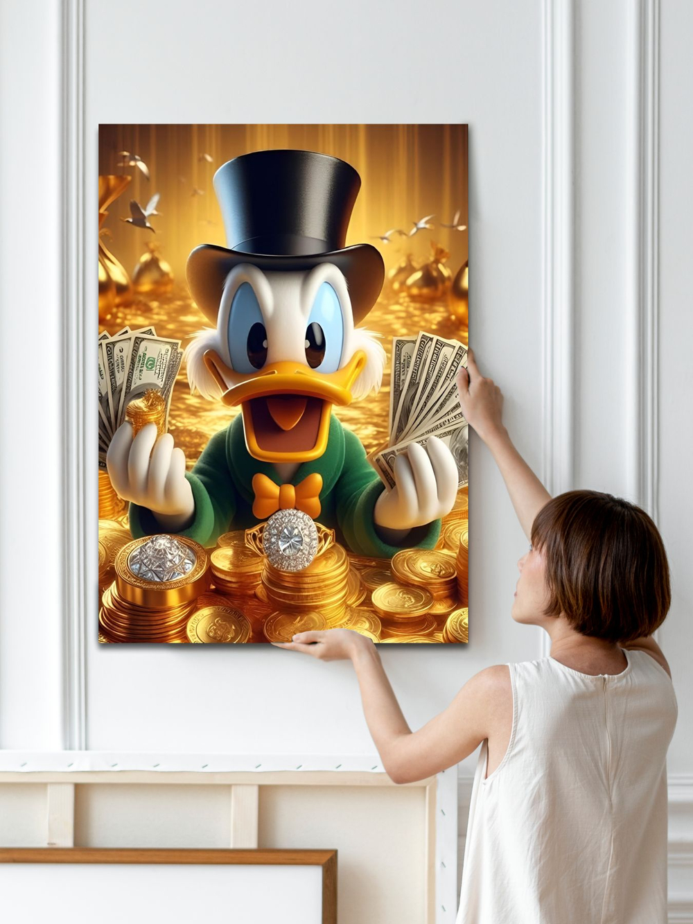 Картина Вечер богатства 50x70см на стену 1шт.