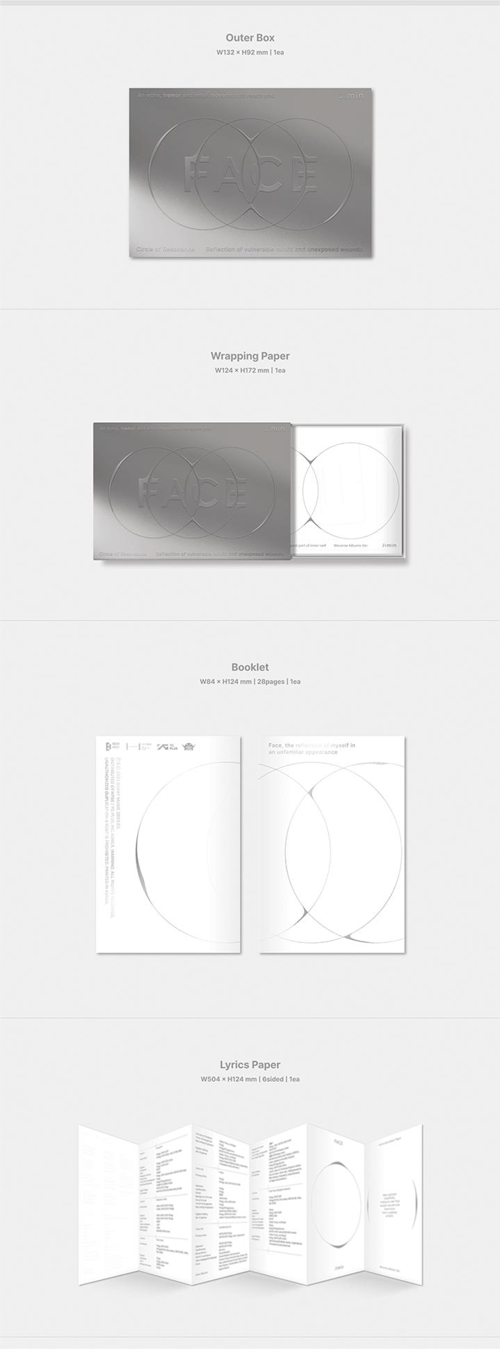 [Альбом] Jimin - FACE (Weverse Albums ver.)