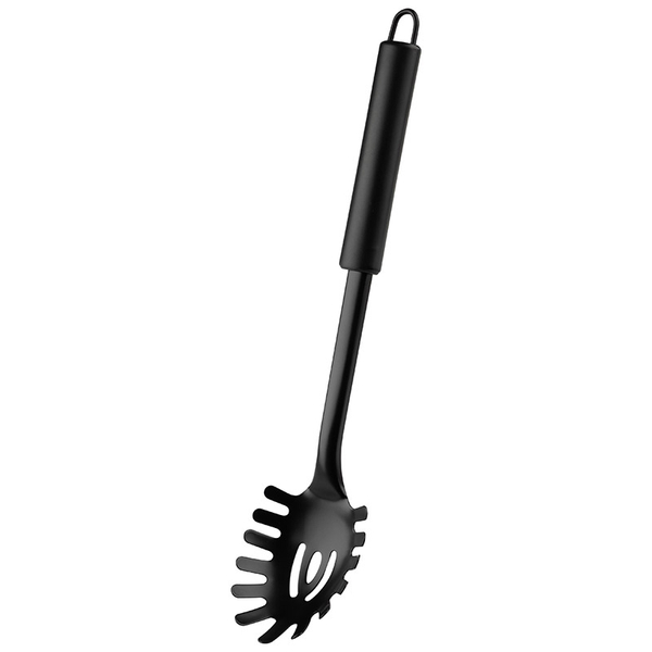 Ложка для спагетти Mallony CLASSICO NERO нержавеюшая сталь, рабочая часть non-stick