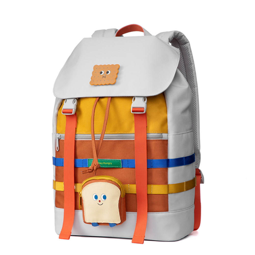 MR.ACE HOMME Polyester Backpack Regular Unisex Multicolor