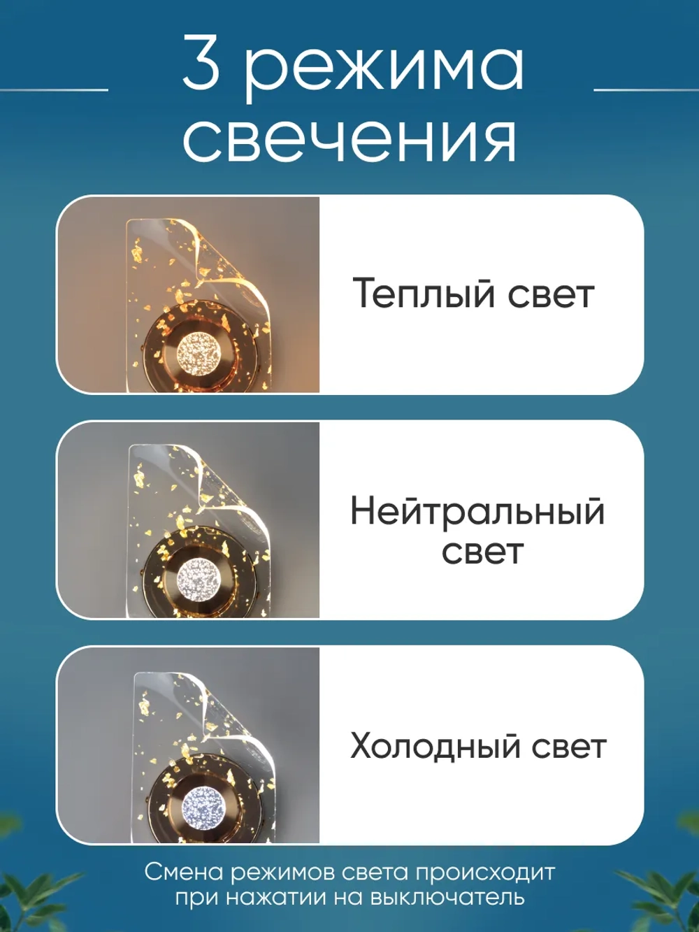 Светильник настенный светодиодный