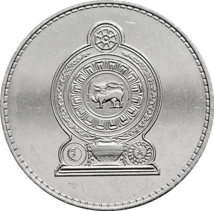 2 рупии 2013 Шри-Ланка UNC