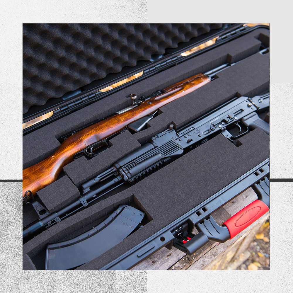 KING SIZE LONG | Ударопрочный кейс на колесах DGCASE@40-03 | Внутр. размер 1110*450*170мм