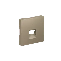 Накладка для информационных функций типа Keystone Systeme Electric AtlasDesign Шампань ATN000584