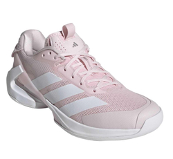 Женские теннисные кроссовки Adidas Adizero Ubersonic 5 W - distilled pink/cloud white/cloud white