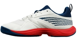 Детские теннисные кроссовки K-Swiss Speed Trac JR - blanc de blanc/blue opal/lollipop