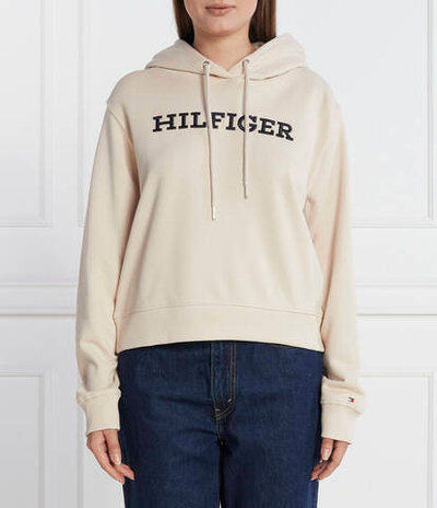 Худи REG MONOTYPE EMB HOODIE Tommy Hilfiger - бежевый(WW0WW40296)