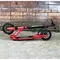 Складной двухколёсный самокат Micar Storm Pro 200 мм с двумя амортизаторами и ручным дисковым тормозом, красный