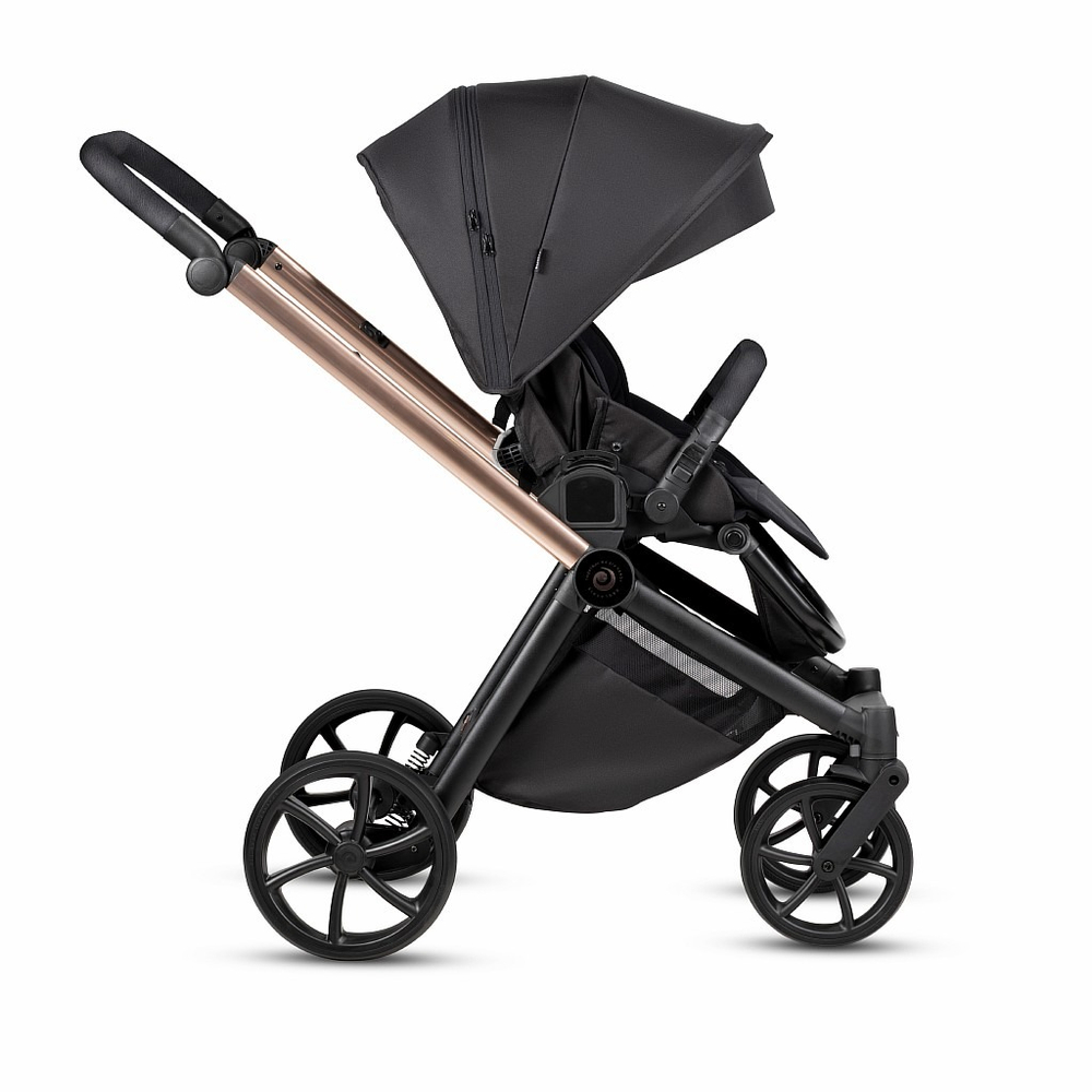 Tutis Коляска 2 в 1 MIO 3+ Black Edition Rose Gold