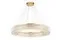 Люстра подвесная светодиодная NewRgy 2786E/112W GOLD+CLEAR, 112 Вт, золотая и прозрачная