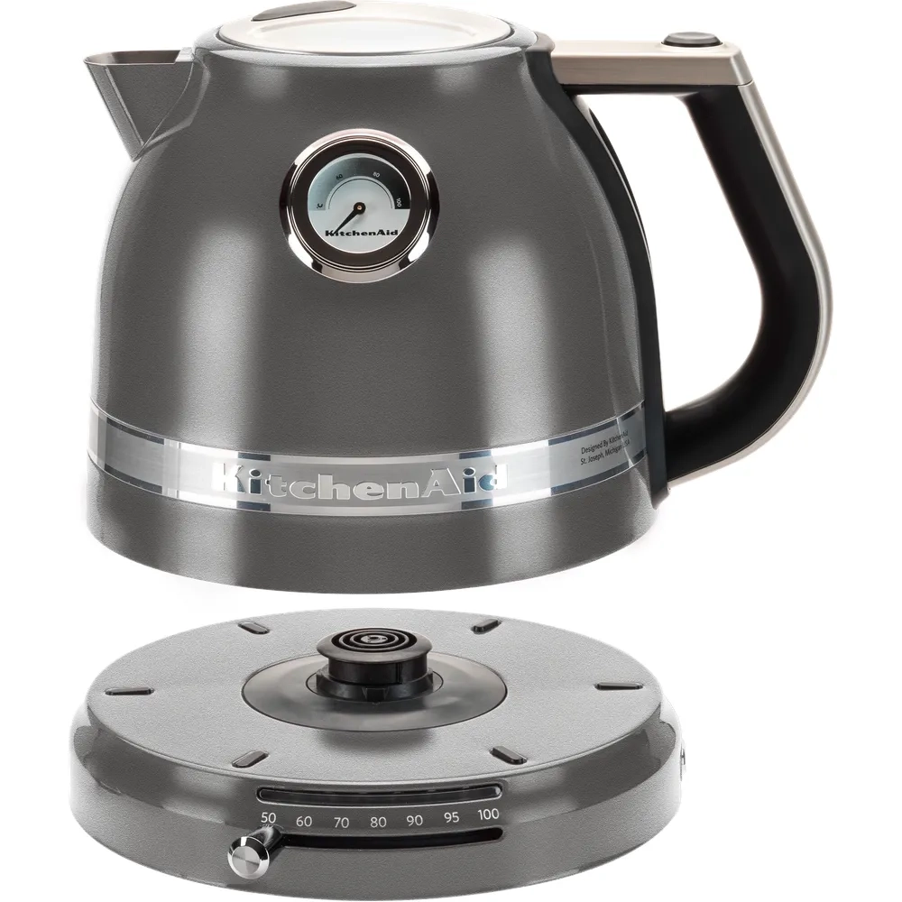 KitchenAid Электрический чайник Artisan 1,5 л серый EAN 8003437622601