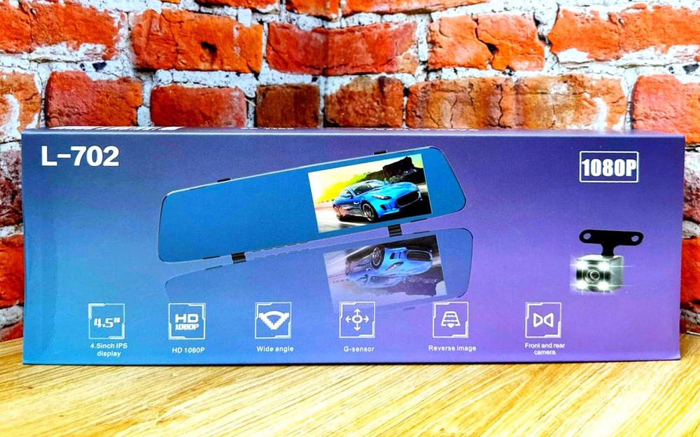 Зеркало видеорегистратор Dv-Pioneer L-702