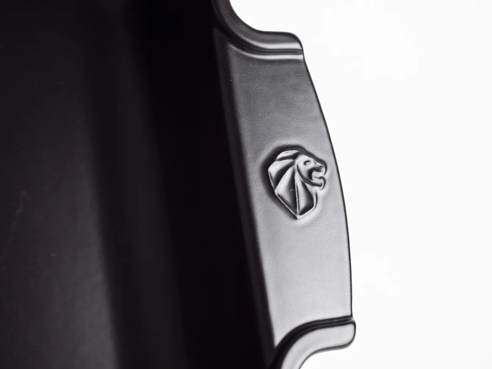Peugeot Керамическое блюдо Appolia 40х27см, сатиновое черное 61487