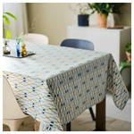 Скатерть IKEA DAKSJUS (ДАКСЬЮС), Разноцветный, 145х240 см