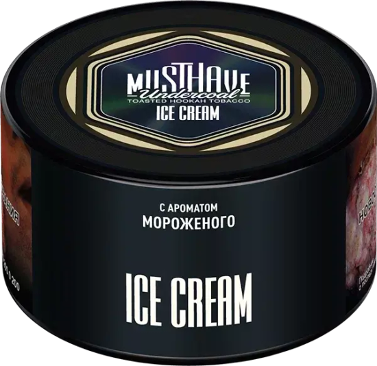 Табак для кальяна Must Have Undercoal 25г Ice Cream (Мороженое)