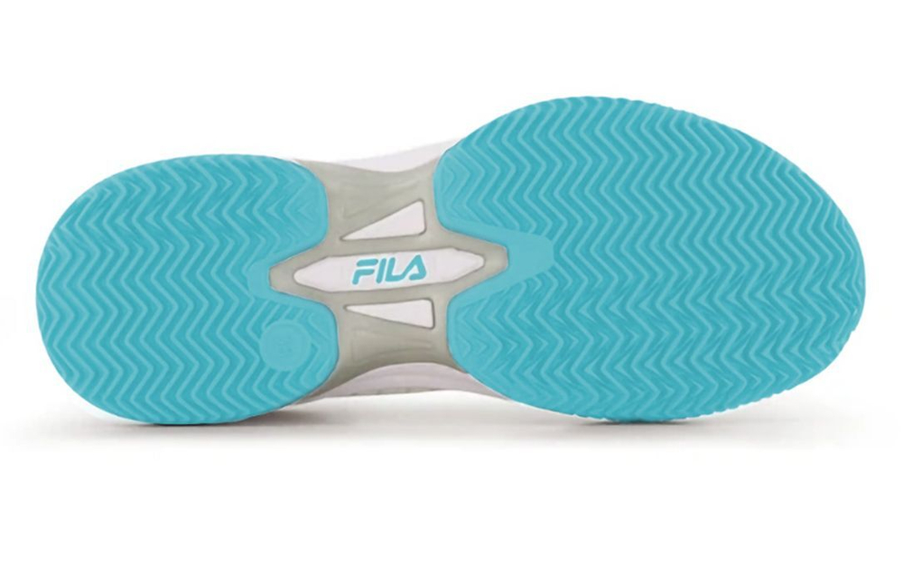 Женские теннисные кроссовки Fila Sabbia Lite 2 - white/blue radiance