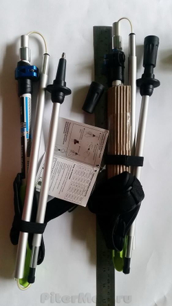 Трекинговые палки на шнуре BTrace Ultra [P0527] Z-pole