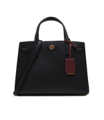 Кожаная сумка-трапеция Robinson TORY BURCH - черный(143194)