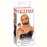 Дышащий Кляп-шарик “Deluxe Breathable Ball Gag” на неопреновых ремешках