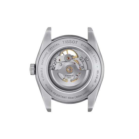 Tissot T127.407.11.041.01KZ мужские часы на браслете с автоматическим механизмом Tissot Gentleman