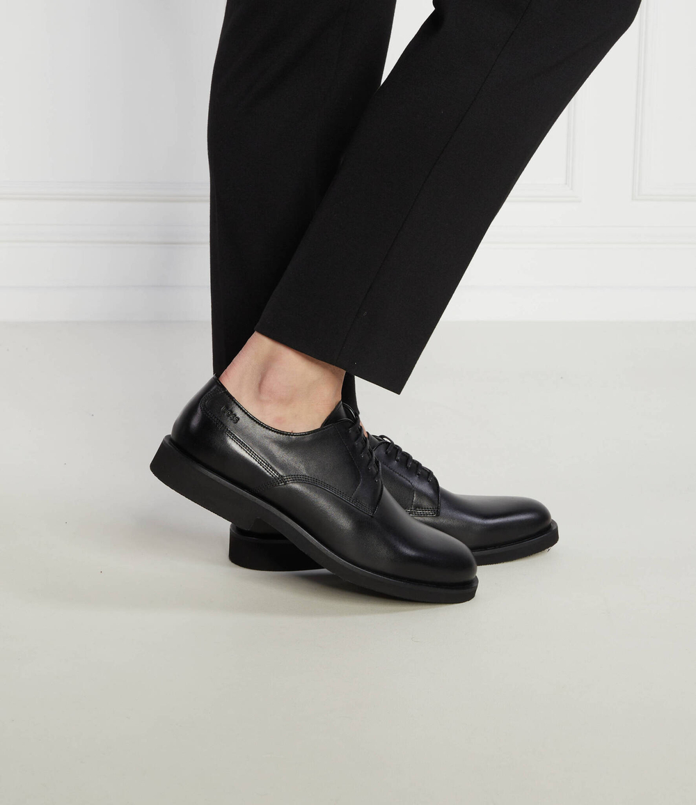 Кожаные дерби baird derb lt BOSS BLACK - черный(50497842)