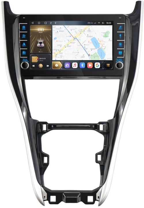 Магнитола для Toyota Harrier XU60 2013-2017 - Kuberg OL-1694 Android 12, Быстрая, CarPlay, 4G SIM-слот