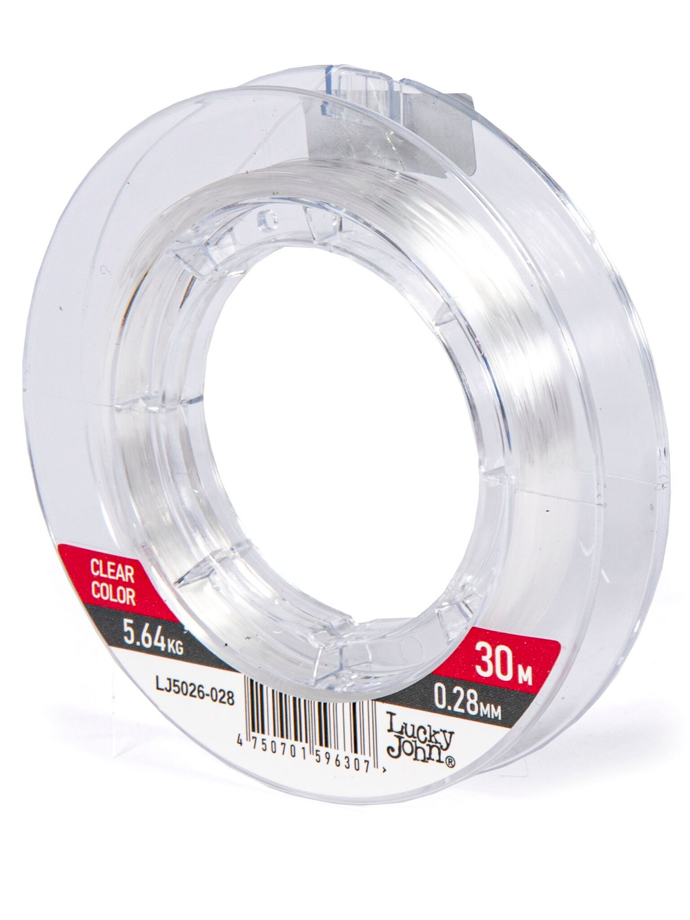 Леска монофильная Lucky John ICE SOFT FLUOROCARBON 030/028