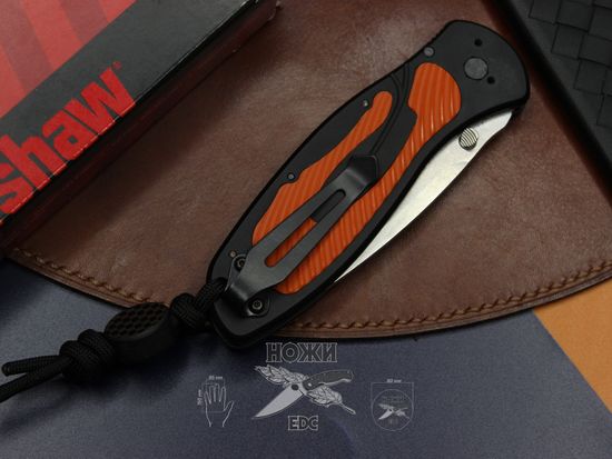 Складной полуавтоматический нож Kershaw Blur 1670-S30V (Custom) c клинком из стали CPM-S30V, рукоять алюминий