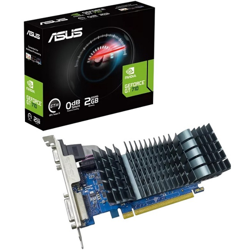 Видеокарта ASUS GeForce GT710 EVO 2GB GDDR5 (GT710-SL-2GD5-BRK-EVO)