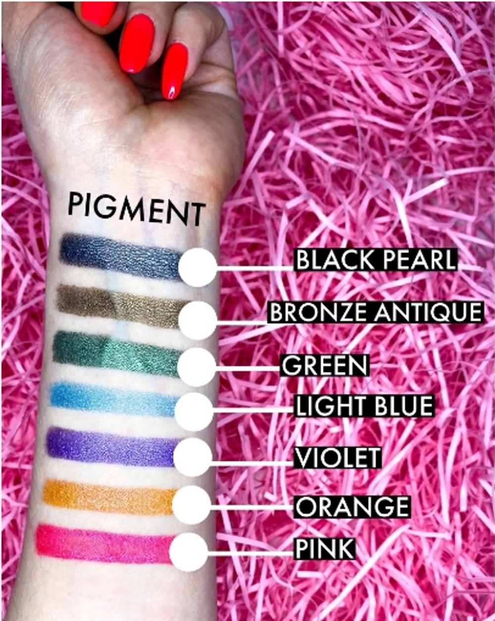 Минеральный косметический пигмент Pigment Violet