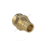 Муфта для PE-X труб радиальная латунь Дн 40х1 1/4" НР РОС GX107ACY067