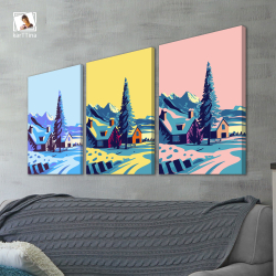 Картина karTTina "Тени ночи", 150 см х 70 см