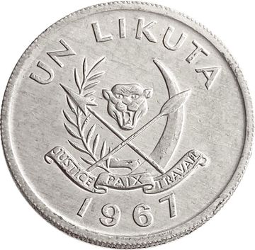1 ликута 1967 Конго - ДРК