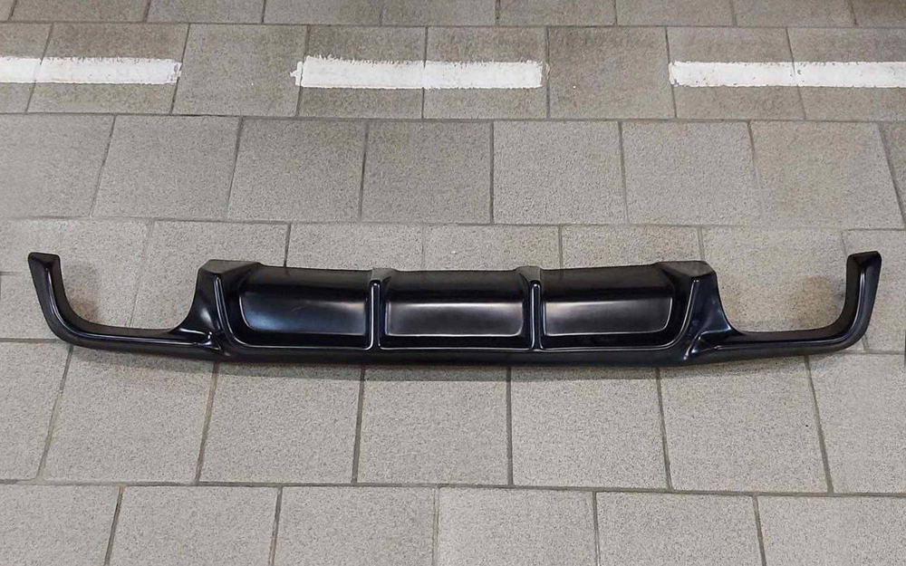 Диффузор заднего M бампера BMW E39 под 1-2 трубы