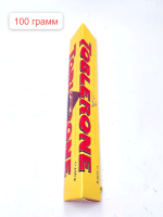 Toblerone Молочный шоколад с медово-миндальной нугой, 100 г ( Швейцария)
