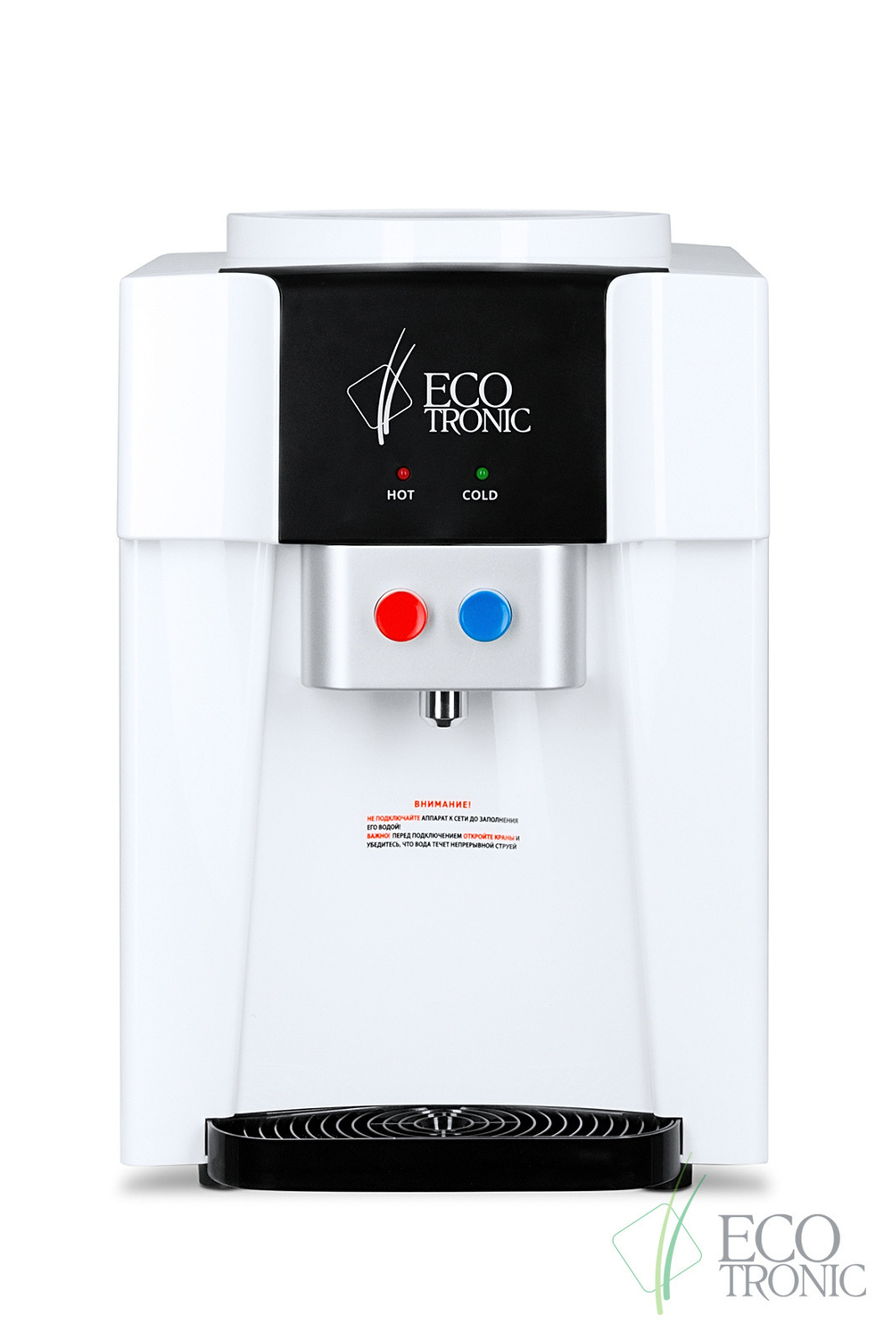 Настольный кулер для воды Ecotronic A1-TE (white/black)