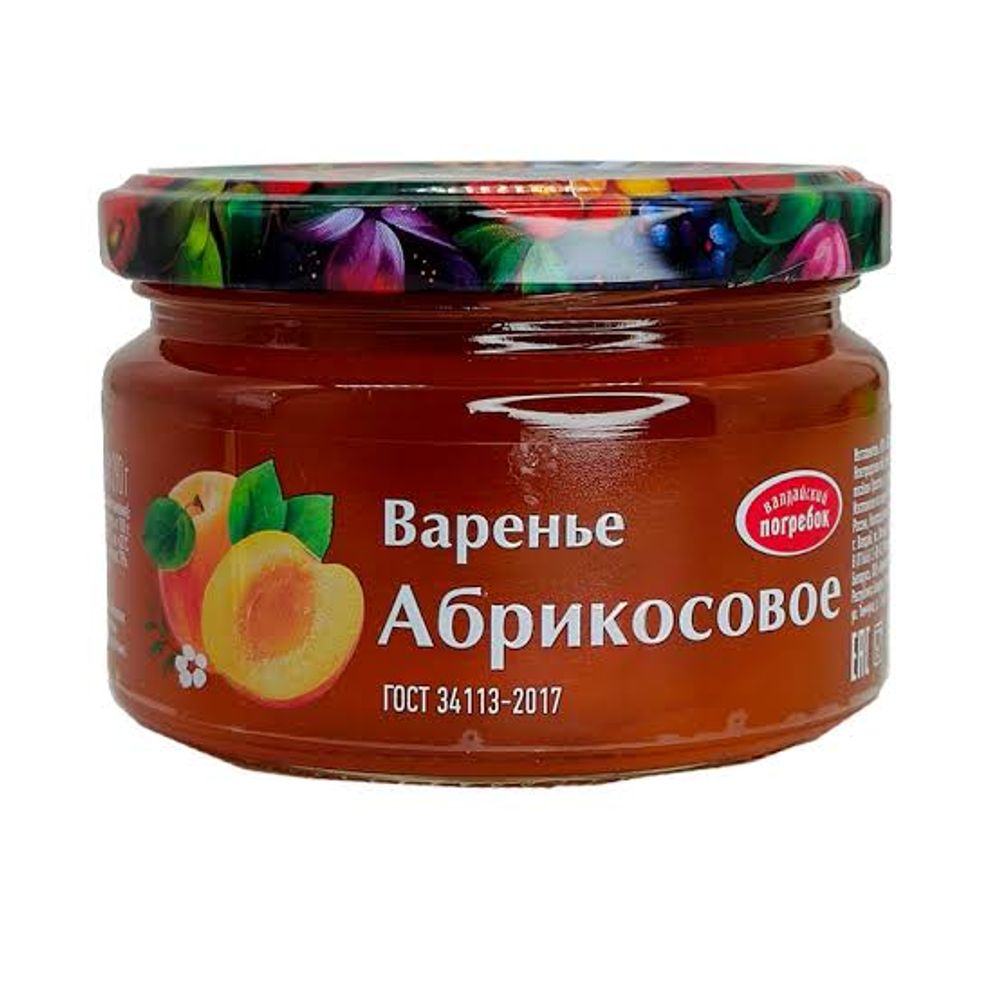 Варенье абрикосовое Валдайский погребок 290мл