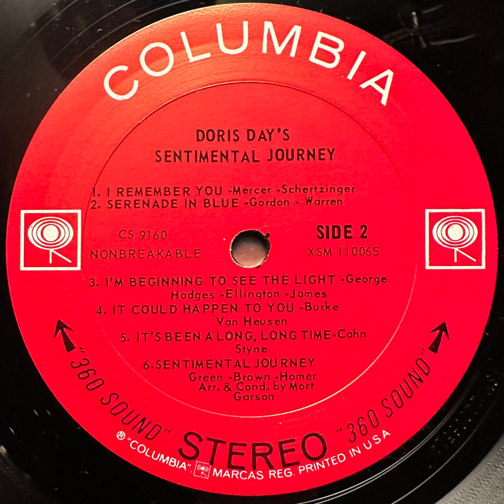 Doris Day - Doris Day's Sentimental Journey (США 1965г.)